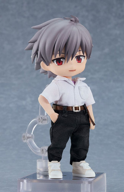 Herbouw van Evangelion Nendoroid pop-actiefiguur Kaworu Nagisa 14 cm