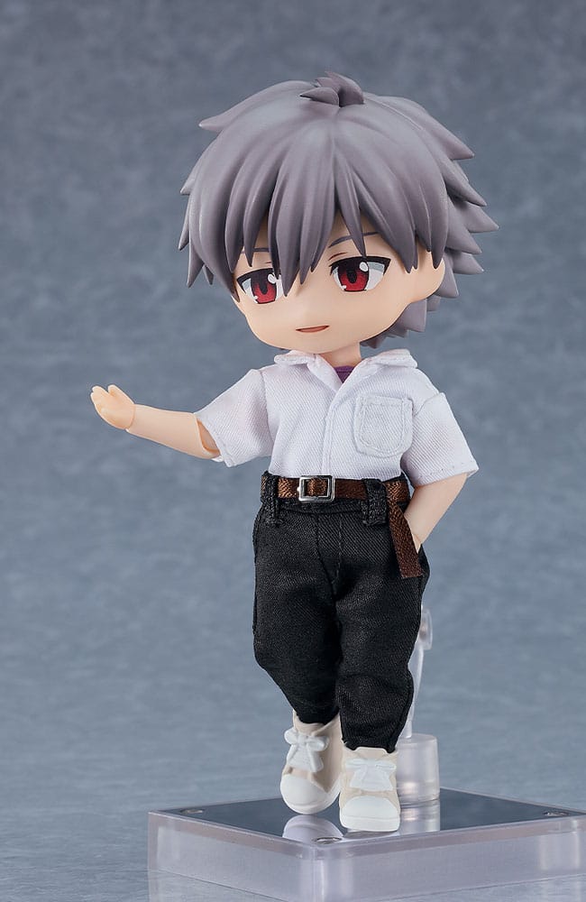 Herbouw van Evangelion Nendoroid pop-actiefiguur Kaworu Nagisa 14 cm