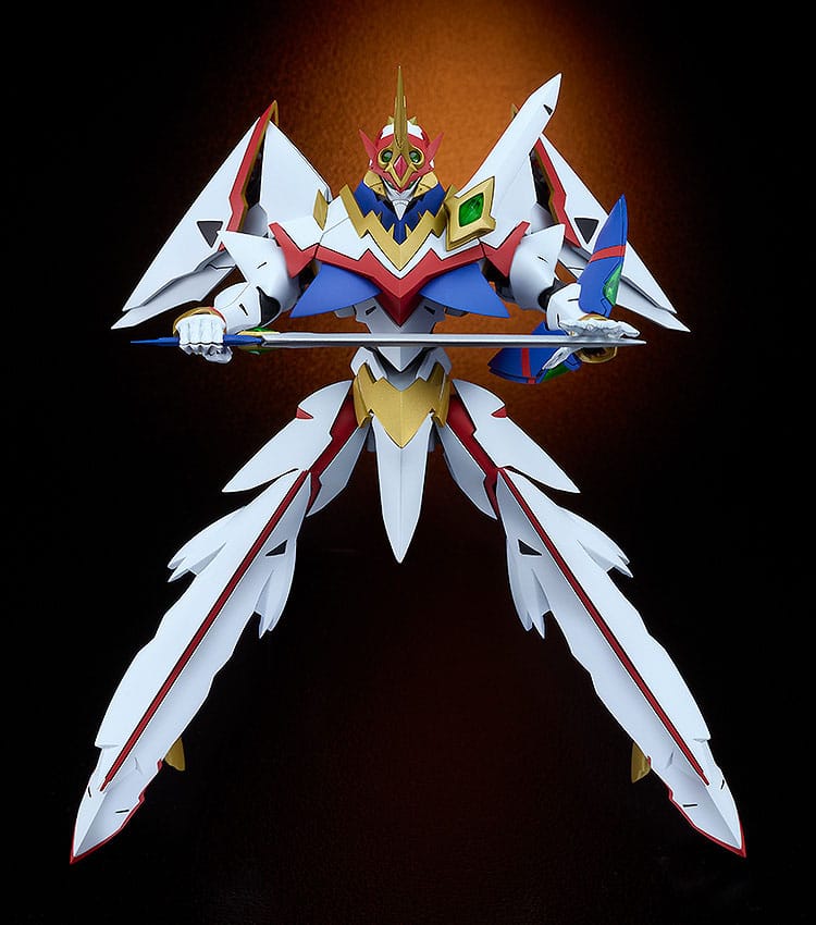 VS Knight Ramune & 40 Fire Moderoid Plastic Modelbouwset Kaiser Fire 20 cm