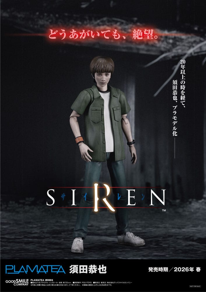 Sirene Plamatea Plastic Modelbouwpakket Kyoya Suda 15 cm