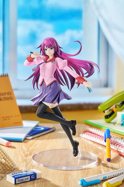 Monogatari-serie Pop-up Parade PVC-beeld Hitagi Senjyogahara L Maat 23 cm