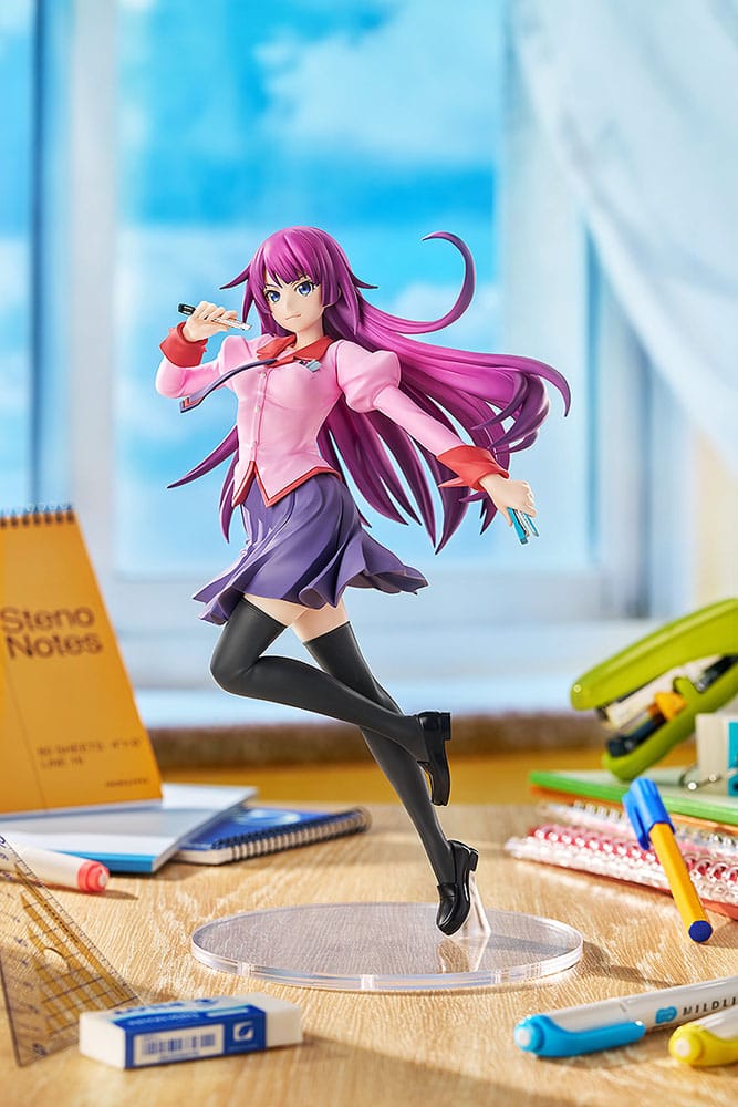 Monogatari-serie Pop-up Parade PVC-beeld Hitagi Senjyogahara L Maat 23 cm