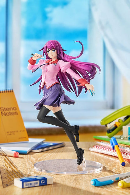 Monogatari-serie Pop-up Parade PVC-beeld Hitagi Senjyogahara L Maat 23 cm