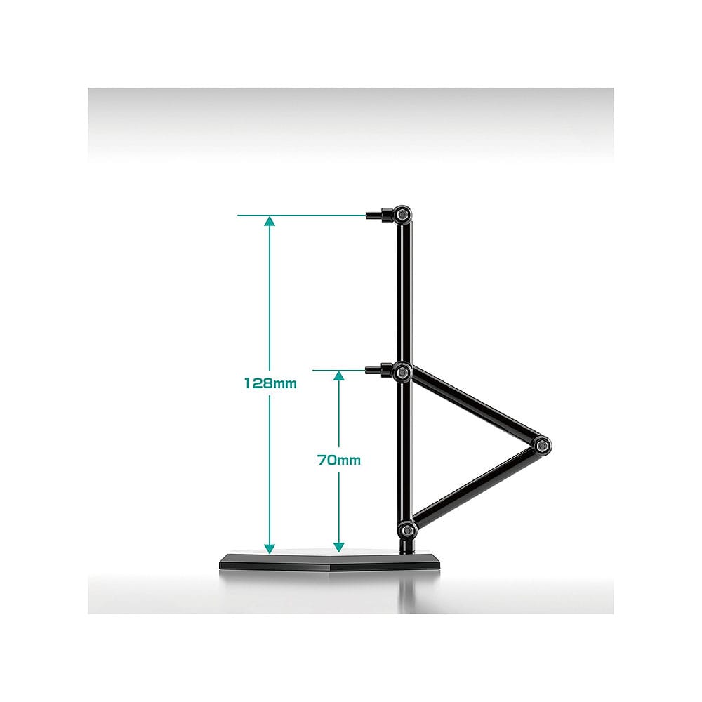 De Simple Stand Mini Nendoroid Meer voor minifiguren en modellen Zwart Hex Type 3-pack