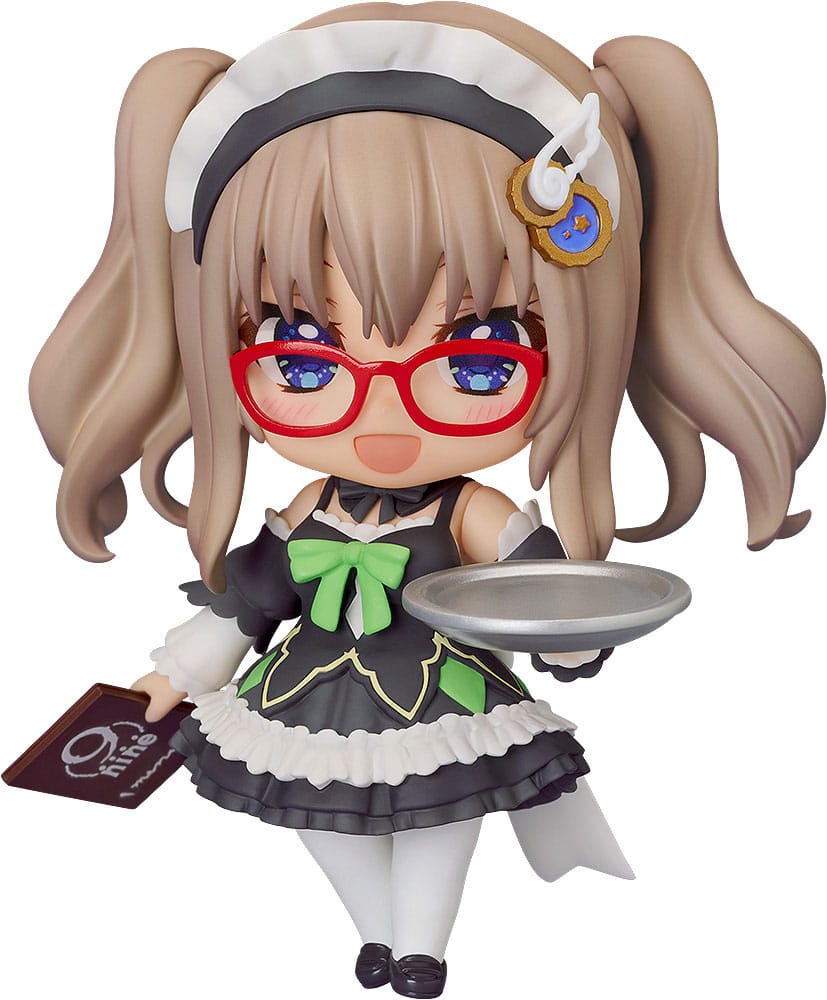 9-negen- Ruler's Crown Nendoroid-actiefiguur Miyako Kujo: Maid Ver. 10 cm
