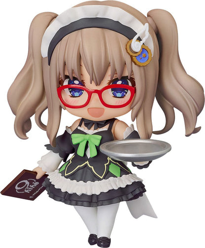 9-negen- Ruler's Crown Nendoroid-actiefiguur Miyako Kujo: Maid Ver. 10 cm