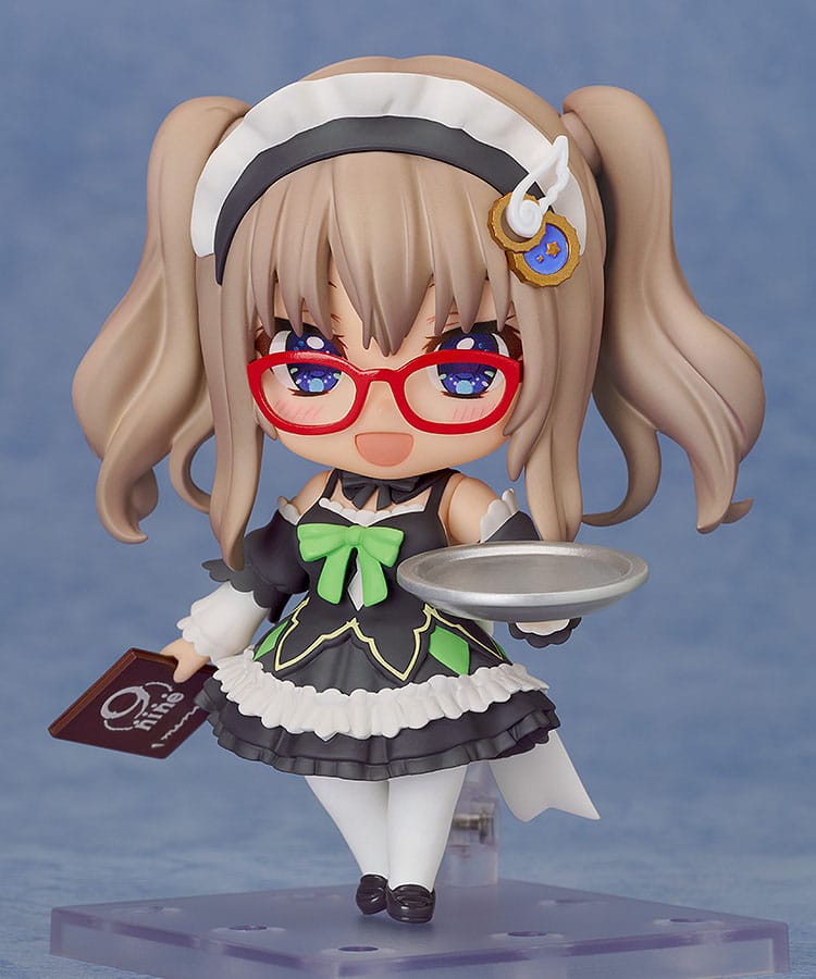 9-negen- Ruler's Crown Nendoroid-actiefiguur Miyako Kujo: Maid Ver. 10 cm