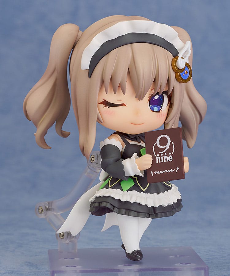 9-negen- Ruler's Crown Nendoroid-actiefiguur Miyako Kujo: Maid Ver. 10 cm