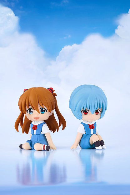 Herbouw van Evangelion Rubber Mascot Nendroid Plus Minifiguur Asuka Shikinami Langley 8 cm