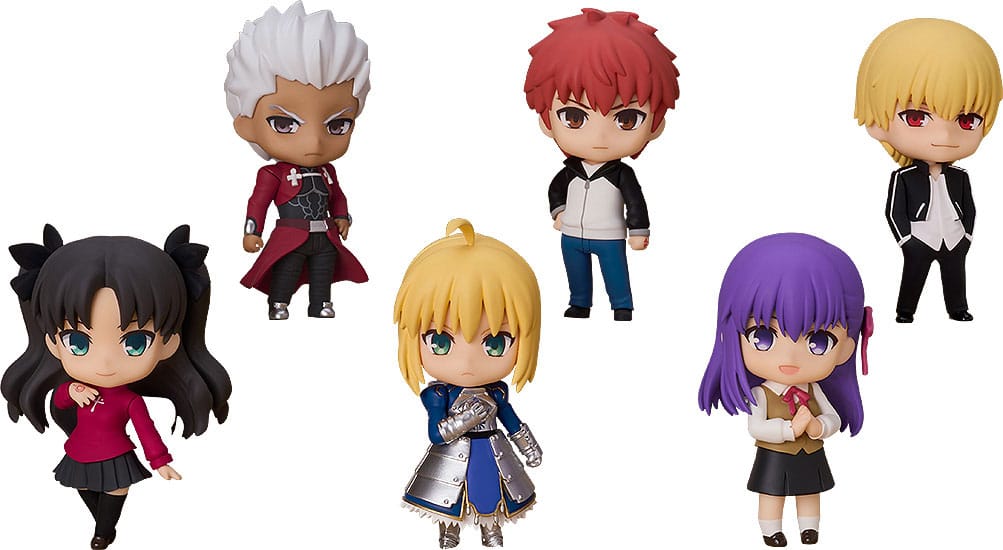 Fate/Stay Night Nendoroid Surprise minifiguren 7 cm Heroes vs Villains-display (6)