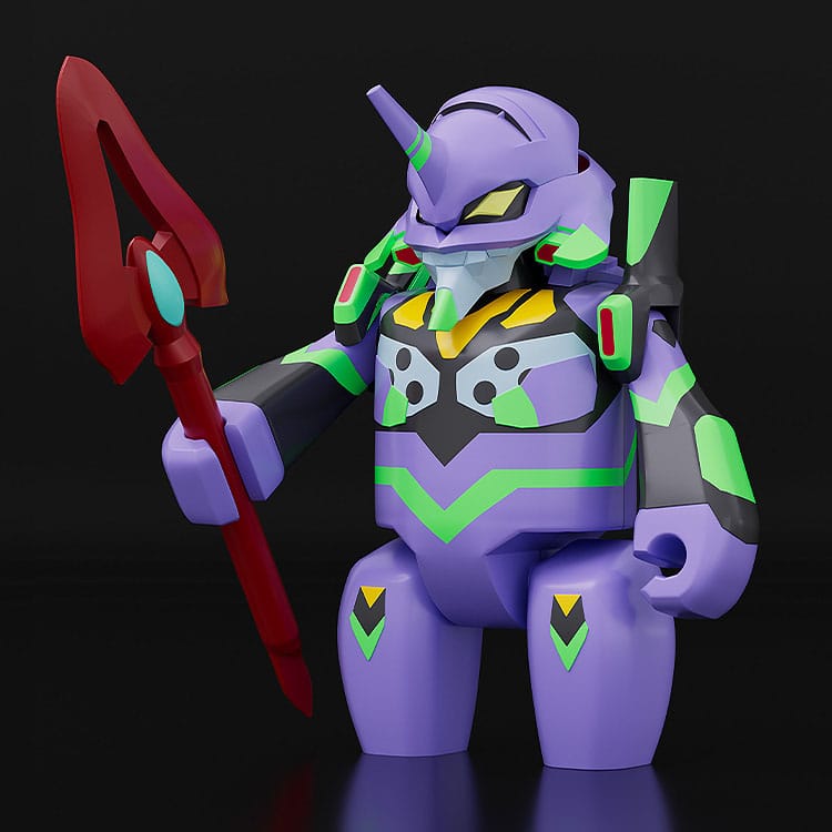 Herbouw van Evangelion Brickroid-actiefiguur Evangelion Test Type-01 5 cm
