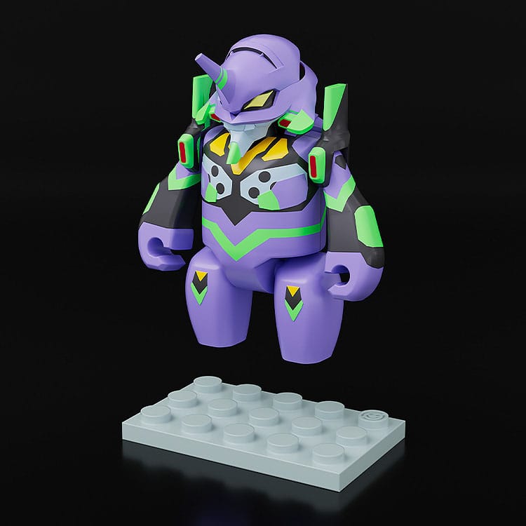 Herbouw van Evangelion Brickroid-actiefiguur Evangelion Test Type-01 5 cm