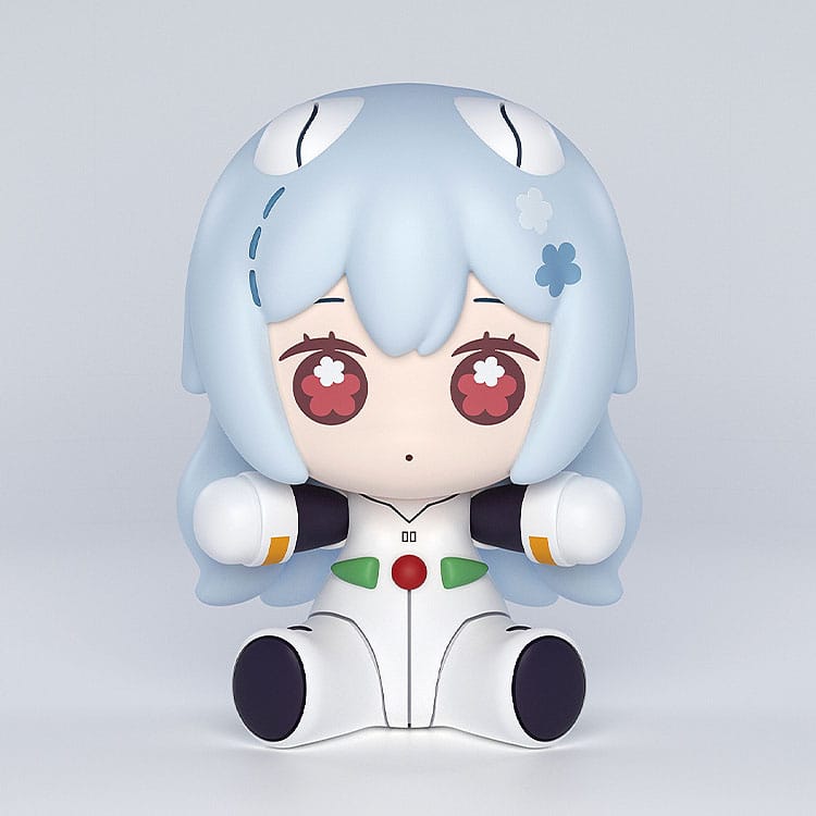 Neon Genesis Evangelion: Rebuild of Evangelion Huggy Good Smile Chibi Figuur Rei Ayanami: Long Hair Ver. 7 cm