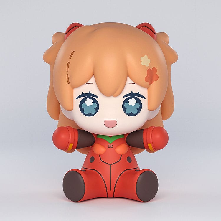 Neon Genesis Evangelion: Rebuild of Evangelion Huggy Good Smile Chibi Figuur Asuka Shikinami Langley: PlugSuit Ver. 7 cm