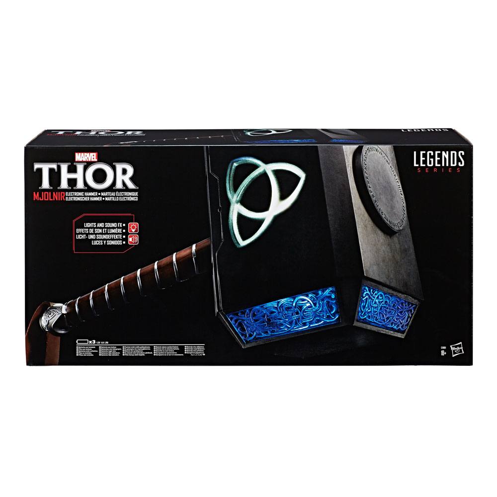Thor Marvel Legends gelede elektronische hamer Mjolnir