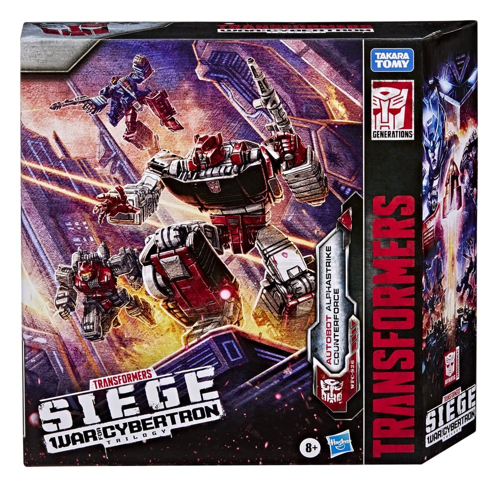 Transformers Generations War for Cybertron: Siege-actiefiguur 3-pack Autobot Alphastrike Counterforce