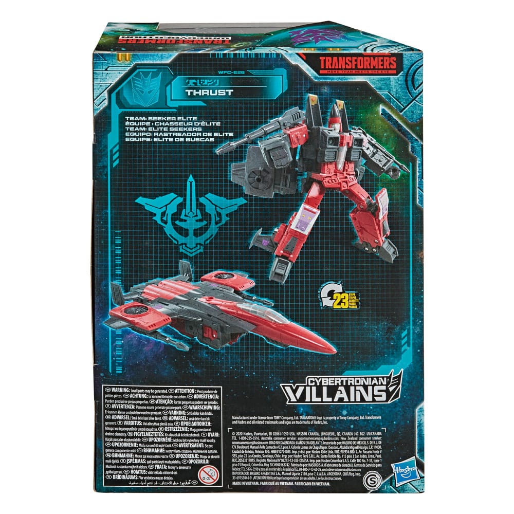 Transformers Generations War for Cybertron: Earthrise Voyager Class Actiefiguur Thrust 18 cm