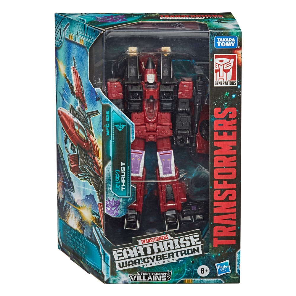 Transformers Generations War for Cybertron: Earthrise Voyager Class Actiefiguur Thrust 18 cm