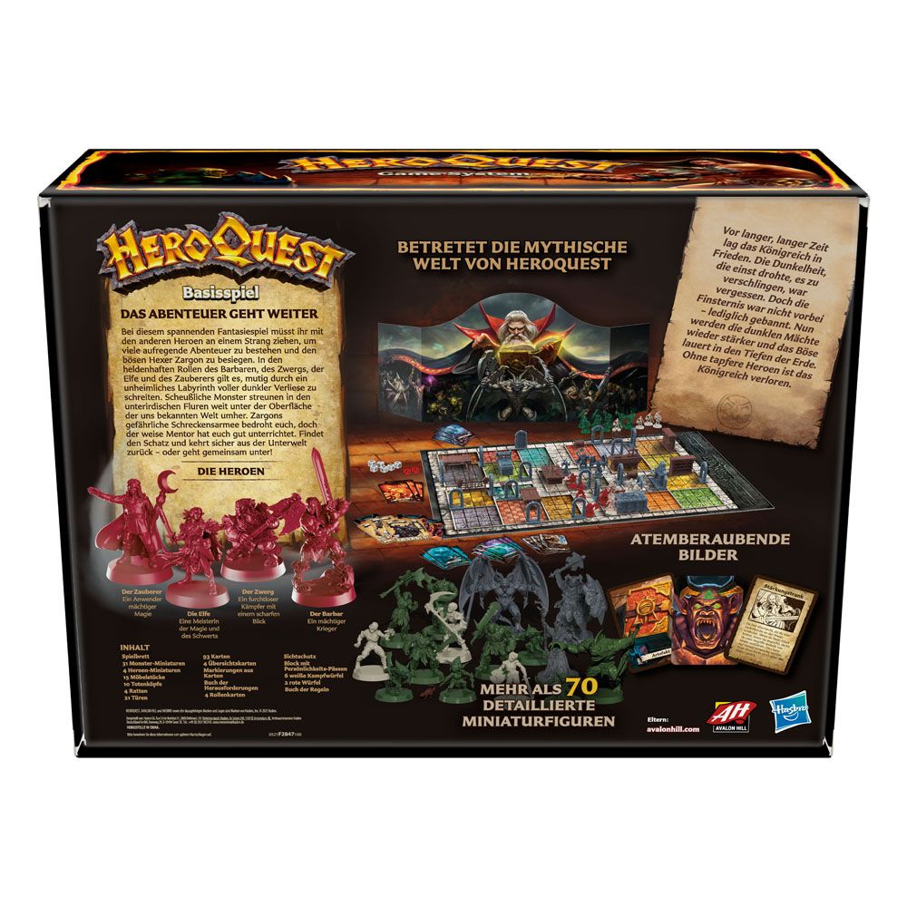HeroQuest Bordspel Basisspiel duits