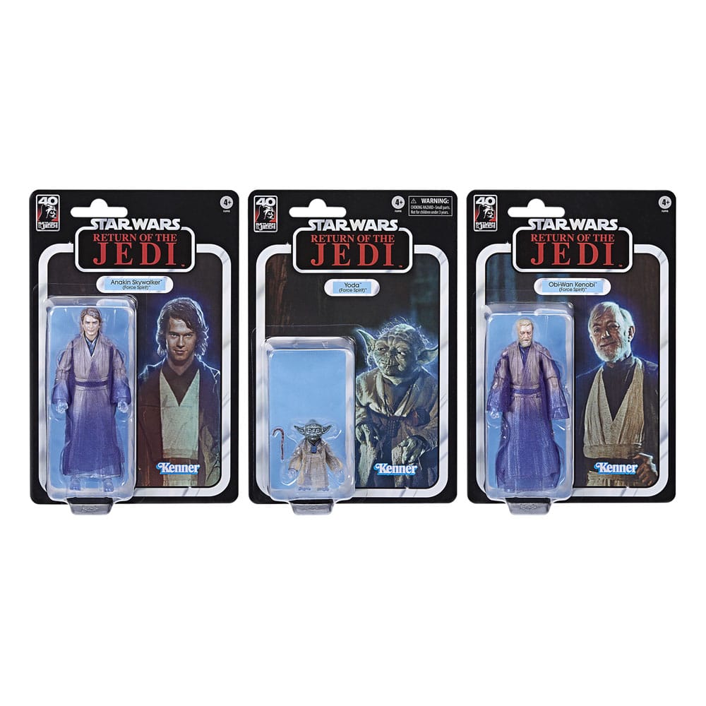 Star Wars Episode VI Black Series-actiefiguren, 3-pack Force Spirits, 15 cm