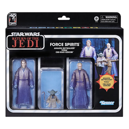 Star Wars Episode VI Black Series-actiefiguren, 3-pack Force Spirits, 15 cm