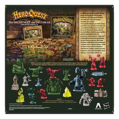 HeroQuest Board Game Expansion Der Dschungel von Delthrak Quest Pack *Duitse versie *