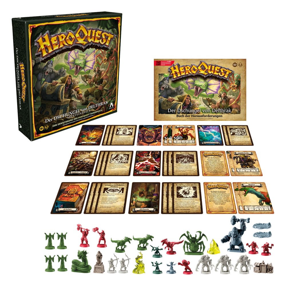 HeroQuest Board Game Expansion Der Dschungel von Delthrak Quest Pack *Duitse versie *