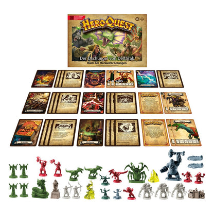 HeroQuest Board Game Expansion Der Dschungel von Delthrak Quest Pack *Duitse versie *