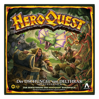 HeroQuest Board Game Expansion Der Dschungel von Delthrak Quest Pack *Duitse versie *
