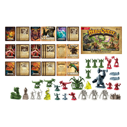 HeroQuest Board Game Expansion Der Dschungel von Delthrak Quest Pack *Duitse versie *
