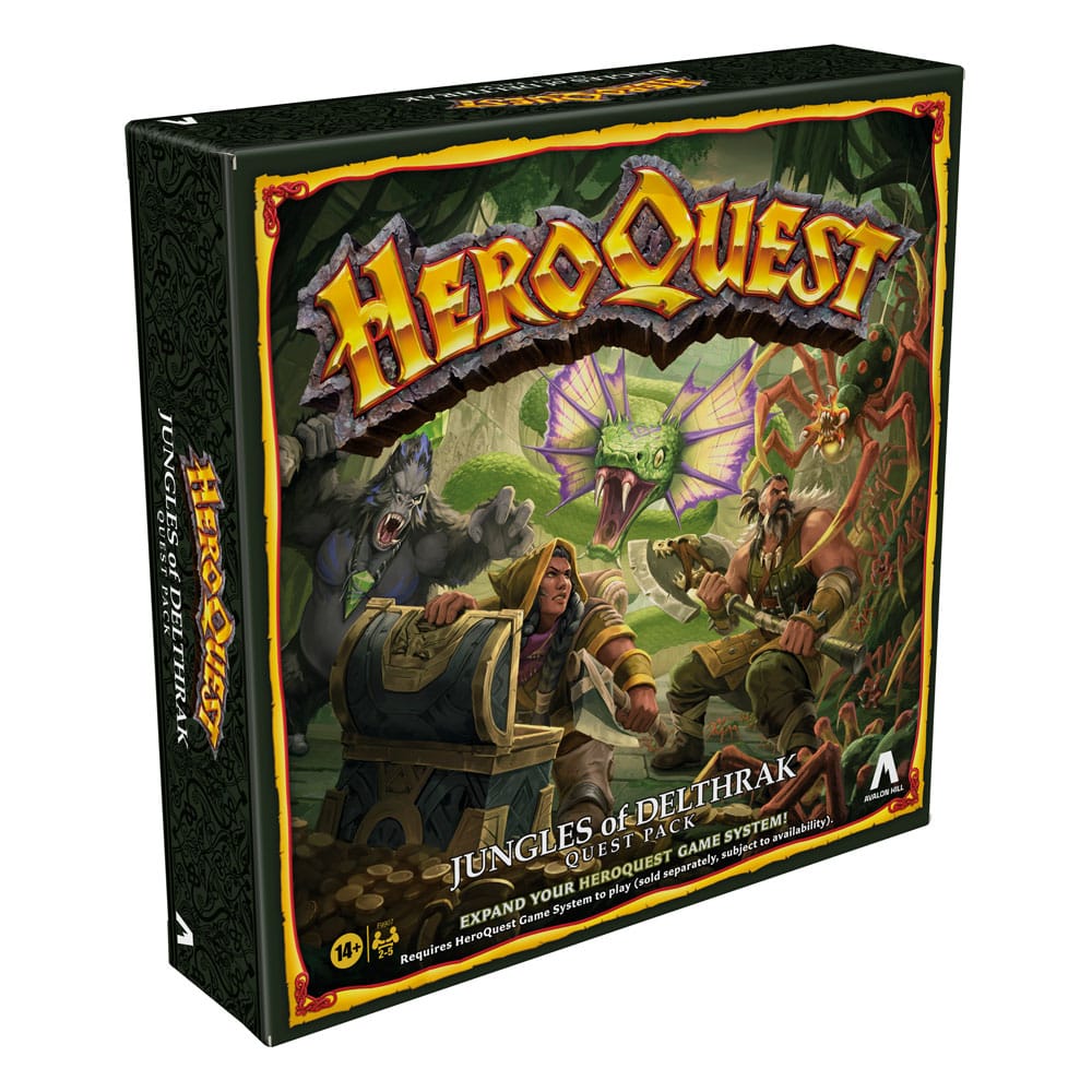 HeroQuest Board Game Expansion Jungles of Delthrak Quest Pack *Engelse versie *