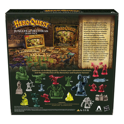 HeroQuest Board Game Expansion Jungles of Delthrak Quest Pack *Engelse versie *