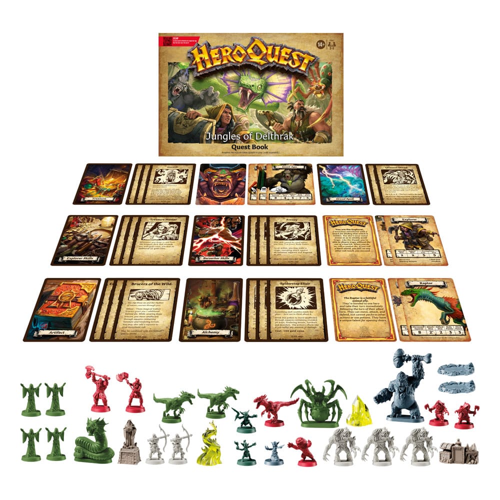 HeroQuest Board Game Expansion Jungles of Delthrak Quest Pack *Engelse versie *