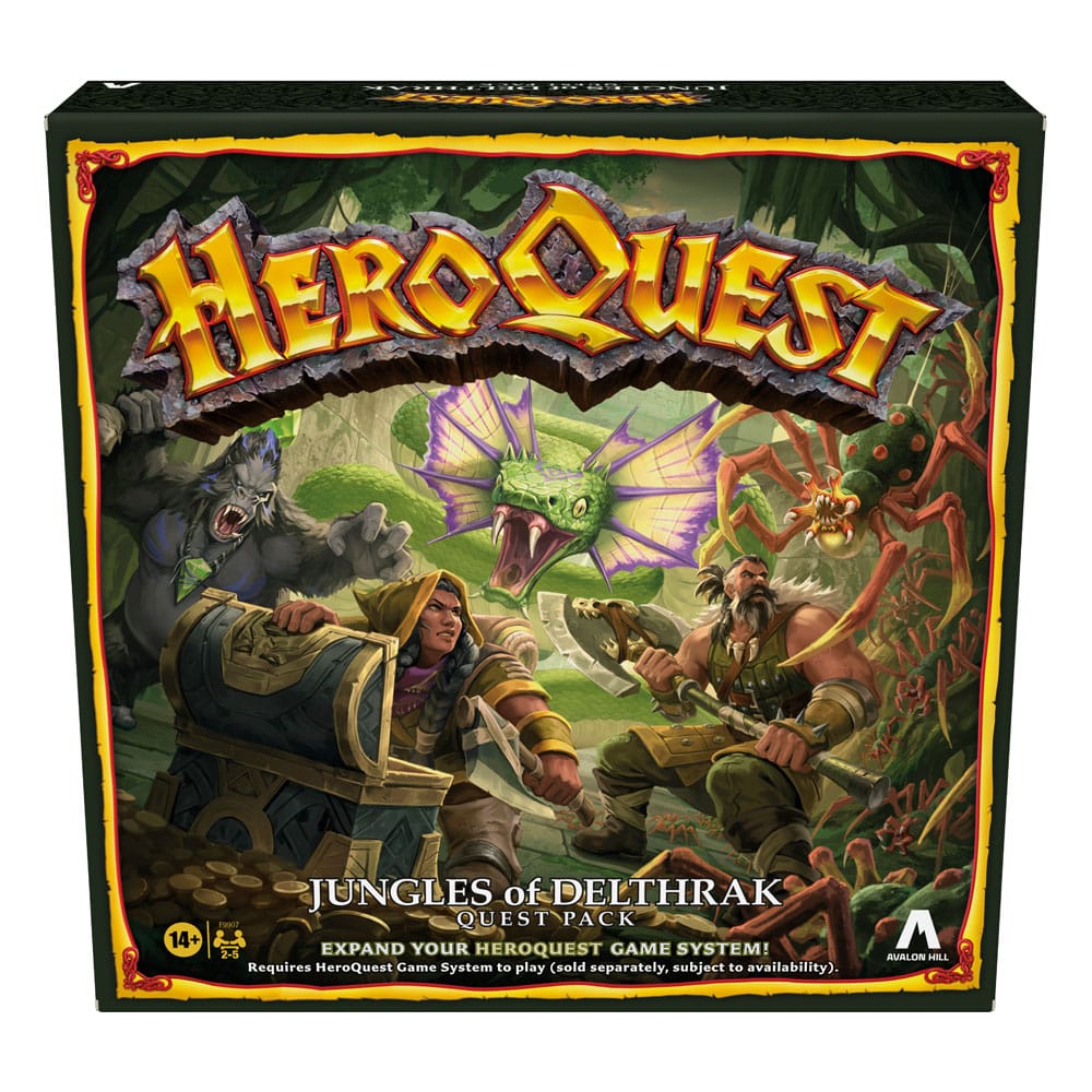 HeroQuest Board Game Expansion Jungles of Delthrak Quest Pack *Engelse versie *
