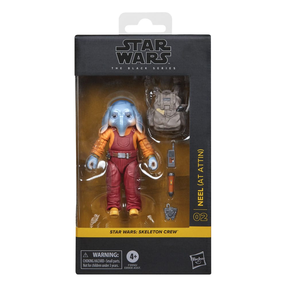Star Wars: Skeleton Crew Black Series Action Figuur Neel (At Attin) 15 cm