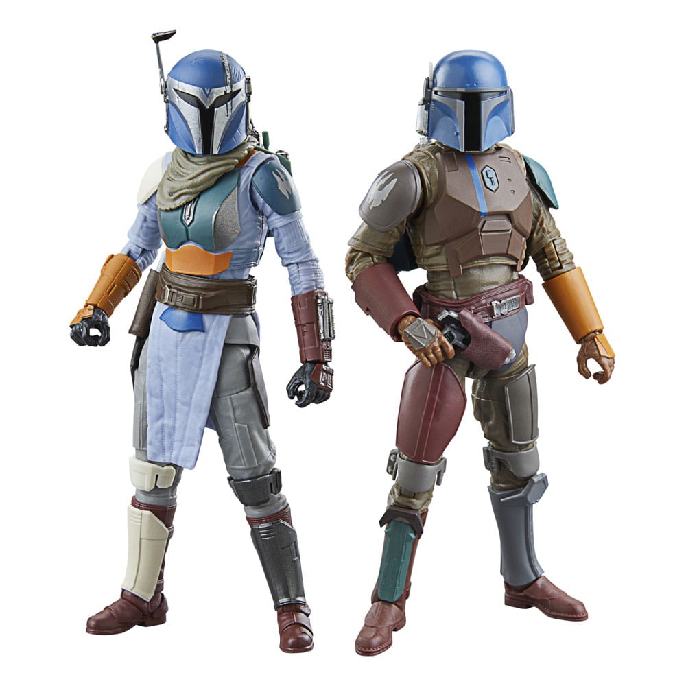 Star Wars: The Mandalorian Black Series Action Figuur 2-Pack Mandaloriaanse ShriK-Hawk Trainers 15 cm