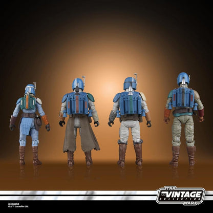 Star Wars The Mandalorian Vintage Collection actiefiguren 4-pack Mandalorian Shriek-Hawk 10 cm