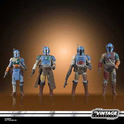 Star Wars The Mandalorian Vintage Collection actiefiguren 4-pack Mandalorian Shriek-Hawk 10 cm