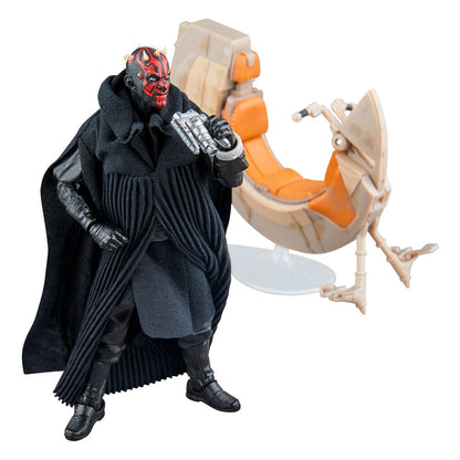 Star Wars Episode I Black Series-voertuig met actiefiguur Darth Maul & Sith Speeder 25e verjaardag