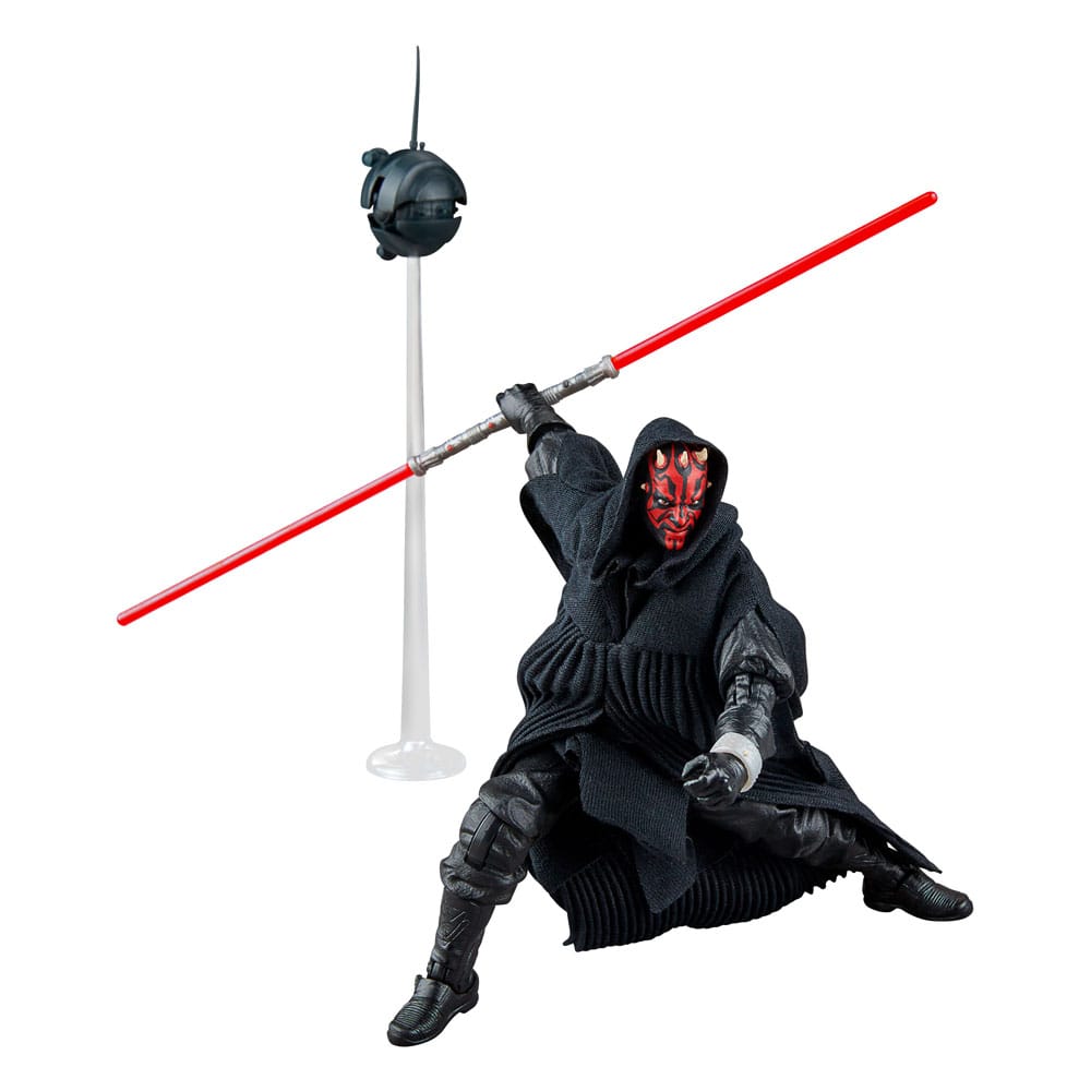 Star Wars Episode I Black Series-voertuig met actiefiguur Darth Maul & Sith Speeder 25e verjaardag