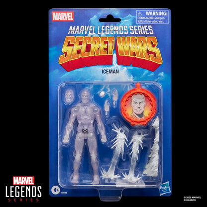 Secret Wars Marvel Legends Retro Actiefiguur Iceman 15 cm