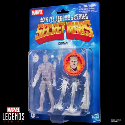 Secret Wars Marvel Legends Retro Actiefiguur Iceman 15 cm