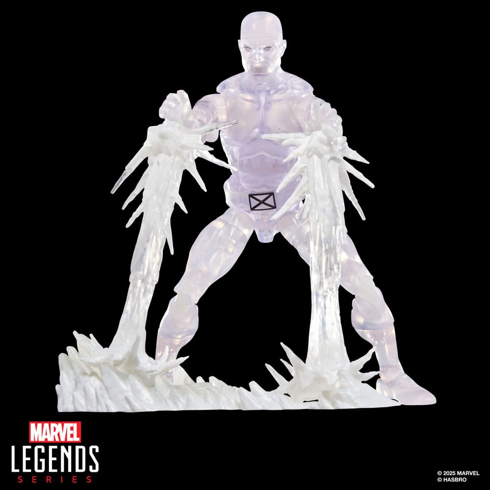 Secret Wars Marvel Legends Retro Actiefiguur Iceman 15 cm