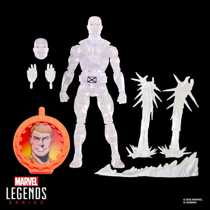Secret Wars Marvel Legends Retro Actiefiguur Iceman 15 cm