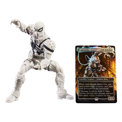 Marvel Legends Magic: The Gathering Actiefiguur Agent Anti-Venom (plus exclusieve foliekaart) 15 cm