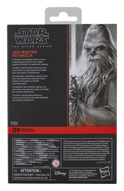 Star Wars: The Acolyte Black Series Action Figuur Jedi Master Kelnacca 15 cm