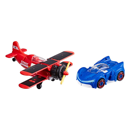 Sonic the Hedgehog X Transformers Action Figure Wingtail & Blue Booster 13 cm