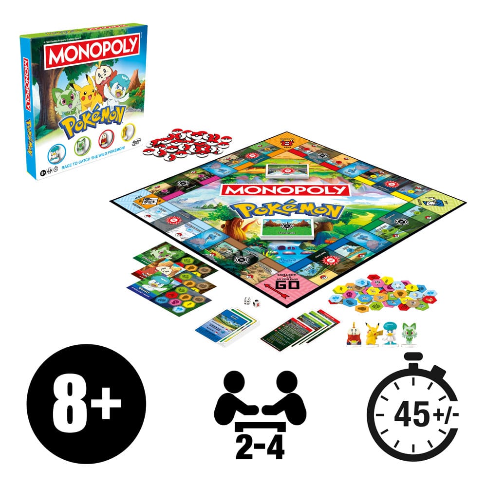 Pokémon Bordspel Monopoly *Engelse versie*