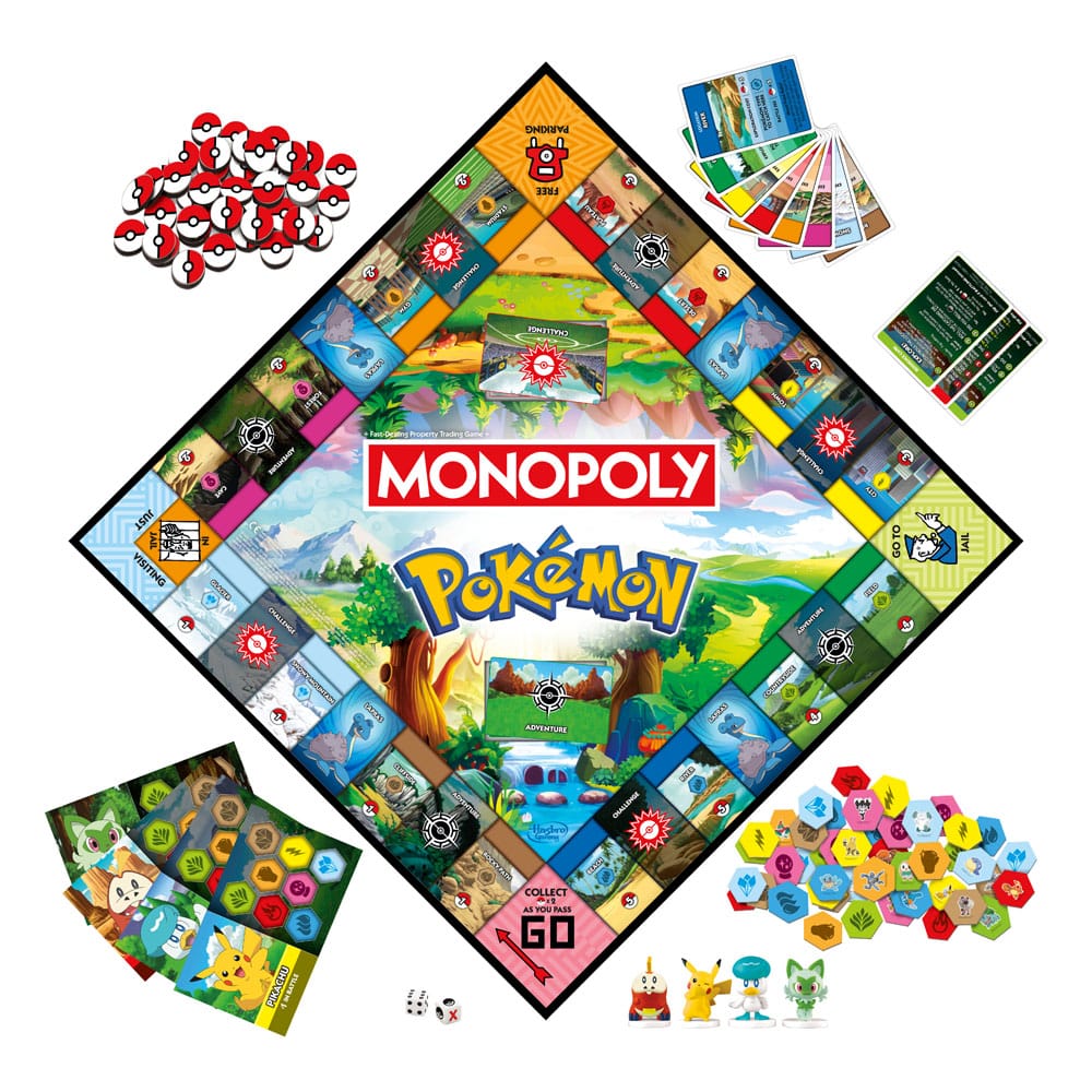 Pokémon Bordspel Monopoly *Engelse versie*
