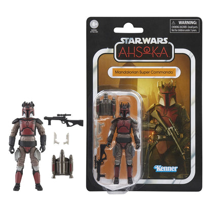 Star Wars: Ahsoka Vintage Collection Action Figuur Mandalorian Super Commando 10 cm